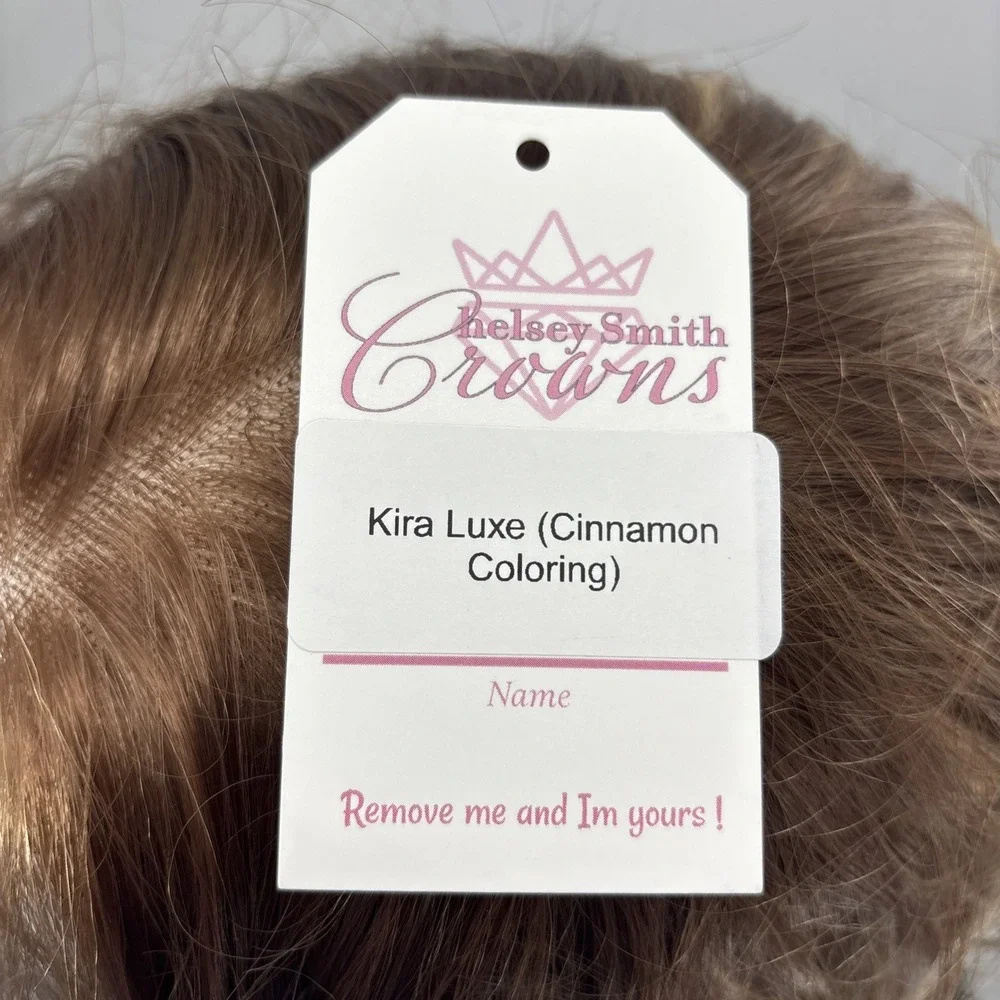 Chelsea Smith Crowns Wig Kira Luxe Cinnamon Long Bob‎